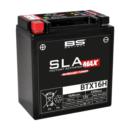 BS BATTERY SLA Max BTX16H Underhållsfri AGM-batteri bild 1 PMMEDIA:618421b6fbf03aea