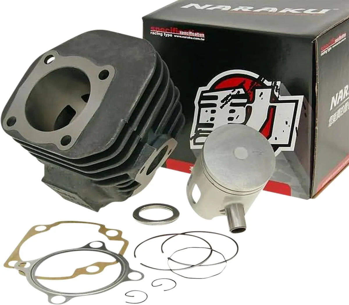 NARAKU Cylinderkit 100cc för Yamaha BWs, Aerox, Minarelli 100 2T bild 1 PMMEDIA:51ee1108d2f29270