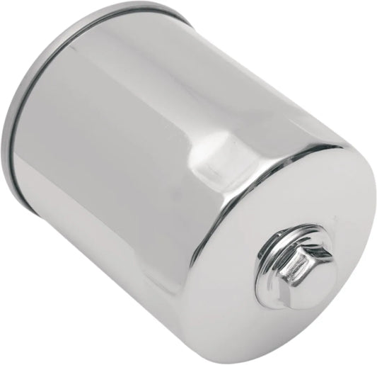 DRAG SPECIALTIES Magnetiskt Olja Filter i Krom med Mutter 3,25" bild 1 PMMEDIA:63b9d01dff0ca640