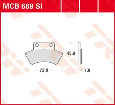 TRW SI Series Sinterade Off-Road Bromsbelägg bild 1 PMMEDIA:67f998235edcecf7