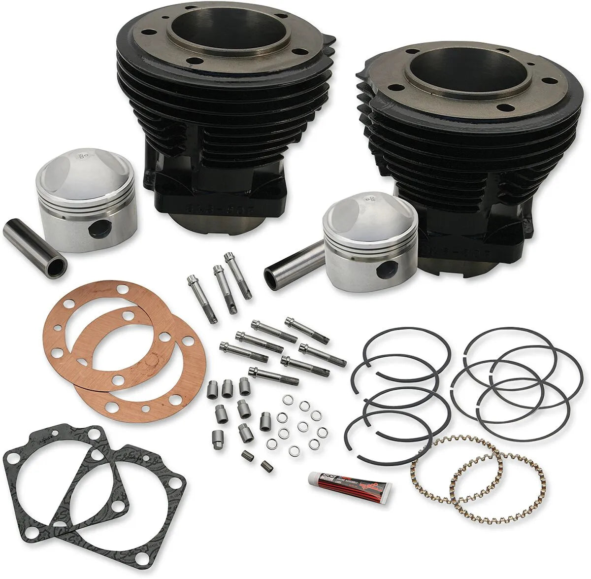 S&S CYCLE Cylinder- och Kolvkit för 84" Stroker bild 1 PMMEDIA:a78b677147bebe9a