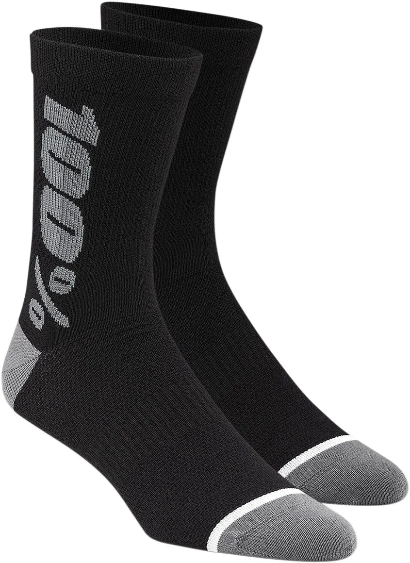 100% Merino Wool Performance Strumpor Rhythm BK/GY SM/MD bild 1 PMMEDIA:065efa70236e0a9f