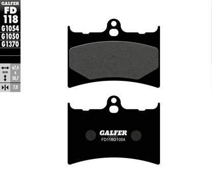 GALFER Semi-Metallic Bromsbelägg bild 1 PMMEDIA:555f8aca2d75c4a4