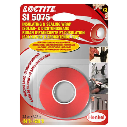 LOCTITE Självsmältande silikonband SI 5075 BK 4,27 m bild 2 PMMEDIA:ee1a3887206076d4