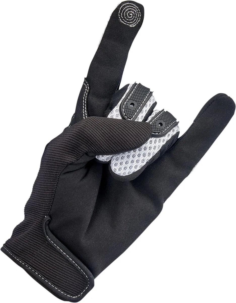 Anza Handskar Vit/Svart Medium bild 3 PMMEDIA:a8420f7f2d6edfe4