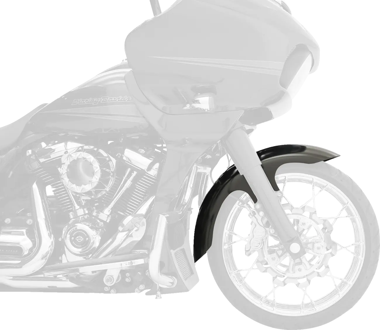 Klock Werks Tire Hugger Front Fender for Dresser Harley bild 6 PMMEDIA:47915cdcba4f023f