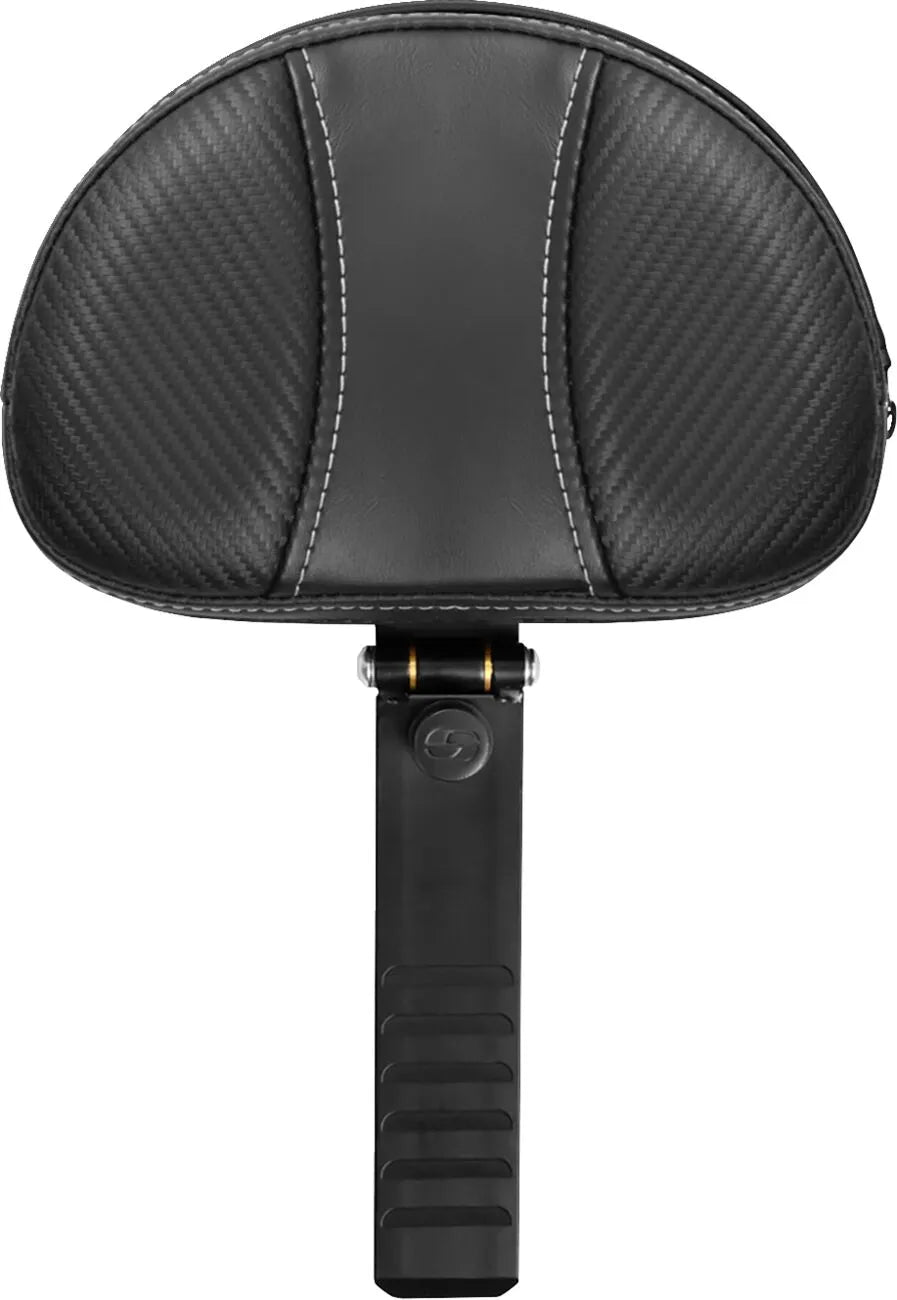 SADDLEMEN Mini Contoured Backrest i kolfiber bild 1 PMMEDIA:a63716b6002dd39e