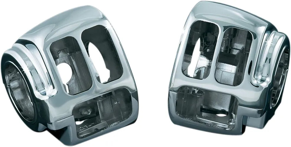 KURYAKYN Chrome Switch Housing till FXD bild 1 PMMEDIA:dbb0f773f1825a11