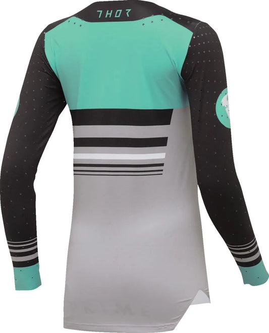 THOR Women's Prime Blaze Jersey XS Svart/Metall bild 3 PMMEDIA:0a307b46871635ae