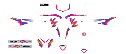 D'COR VISUALS Complete Graphics Kit YZ Retro YZ450 bild 1 PMMEDIA:5e1519de11d7fa64