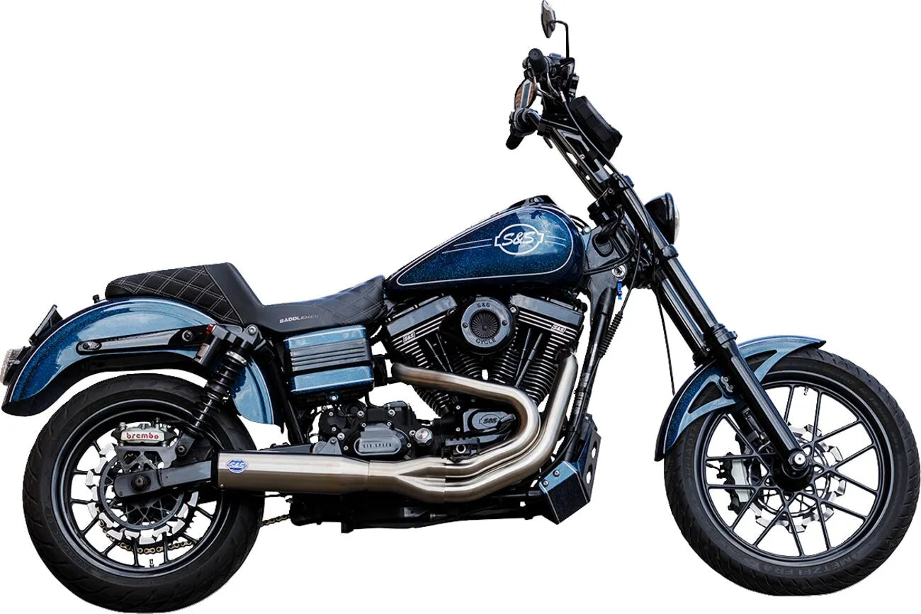 S S Cycle 2-into-1 Qualifier Exhaust System Kompletta avgassystem Harley bild 3 PMMEDIA:aa1e1abbcdd09cf0
