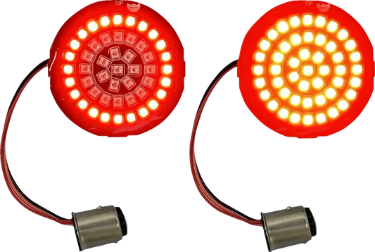 CUSTOM DYNAMICS Genesis® 4 Red Ring LED Blinkersats 1157 bild 3 PMMEDIA:6df95a65c5c50668