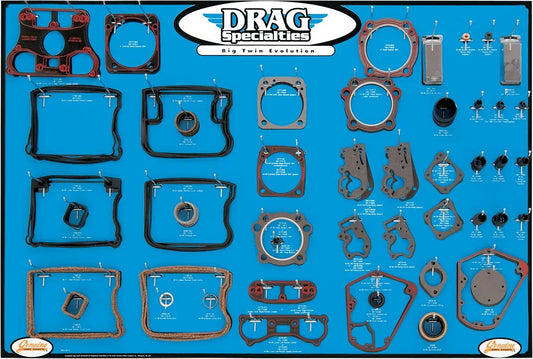DRAG SPECIALTIES Packningsdisplay för Evolution Big Twin 1984-1999 bild 1 PMMEDIA:7e2caa81eb146513