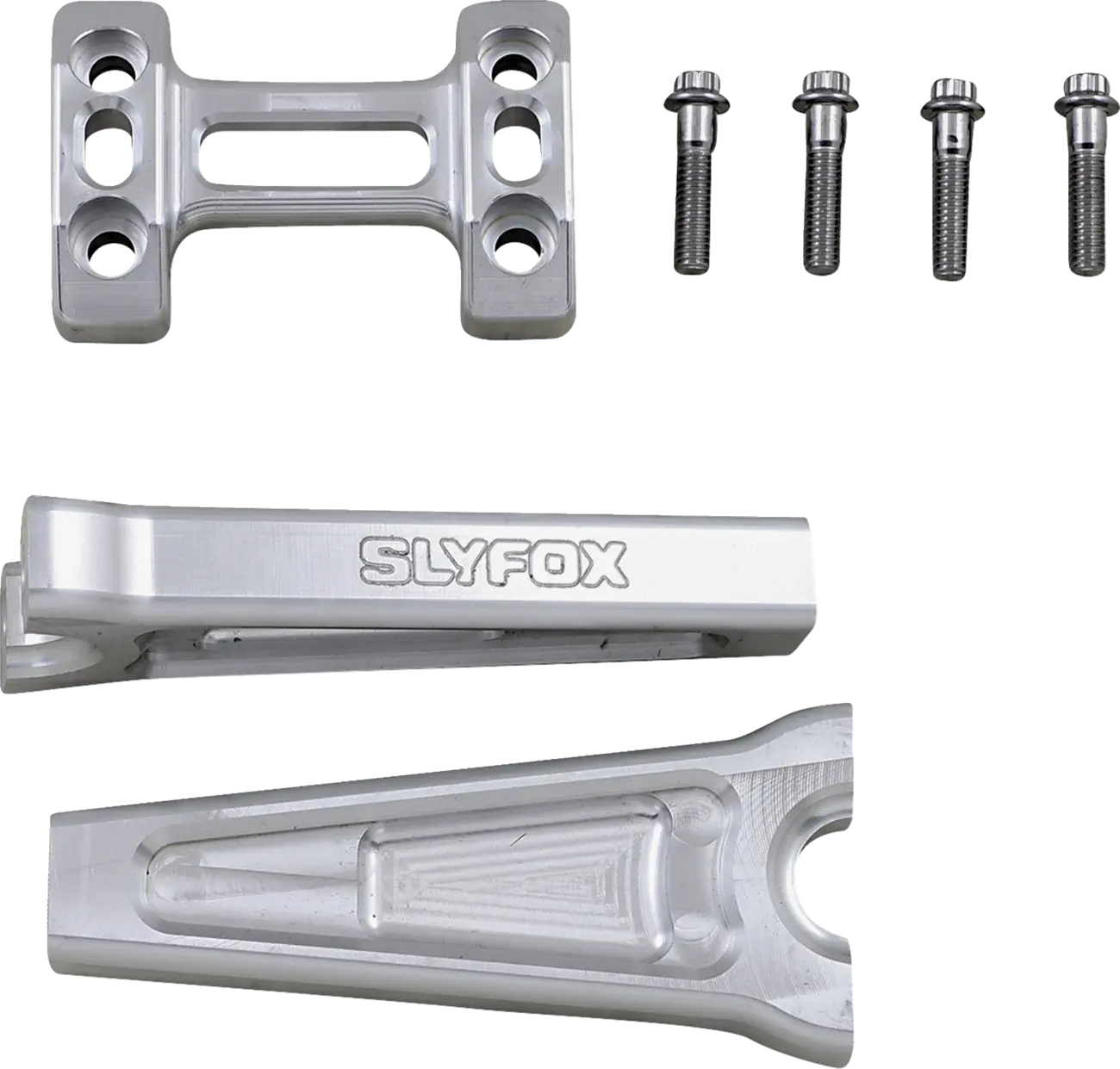 SLYFOX Styreförhöjare Kit 6" Raw Aluminium bild 2 PMMEDIA:14b9e62ce1659df7