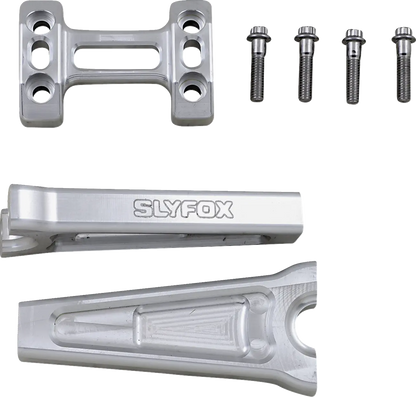 SLYFOX Styreförhöjare Kit 6" Raw Aluminium bild 2 PMMEDIA:14b9e62ce1659df7