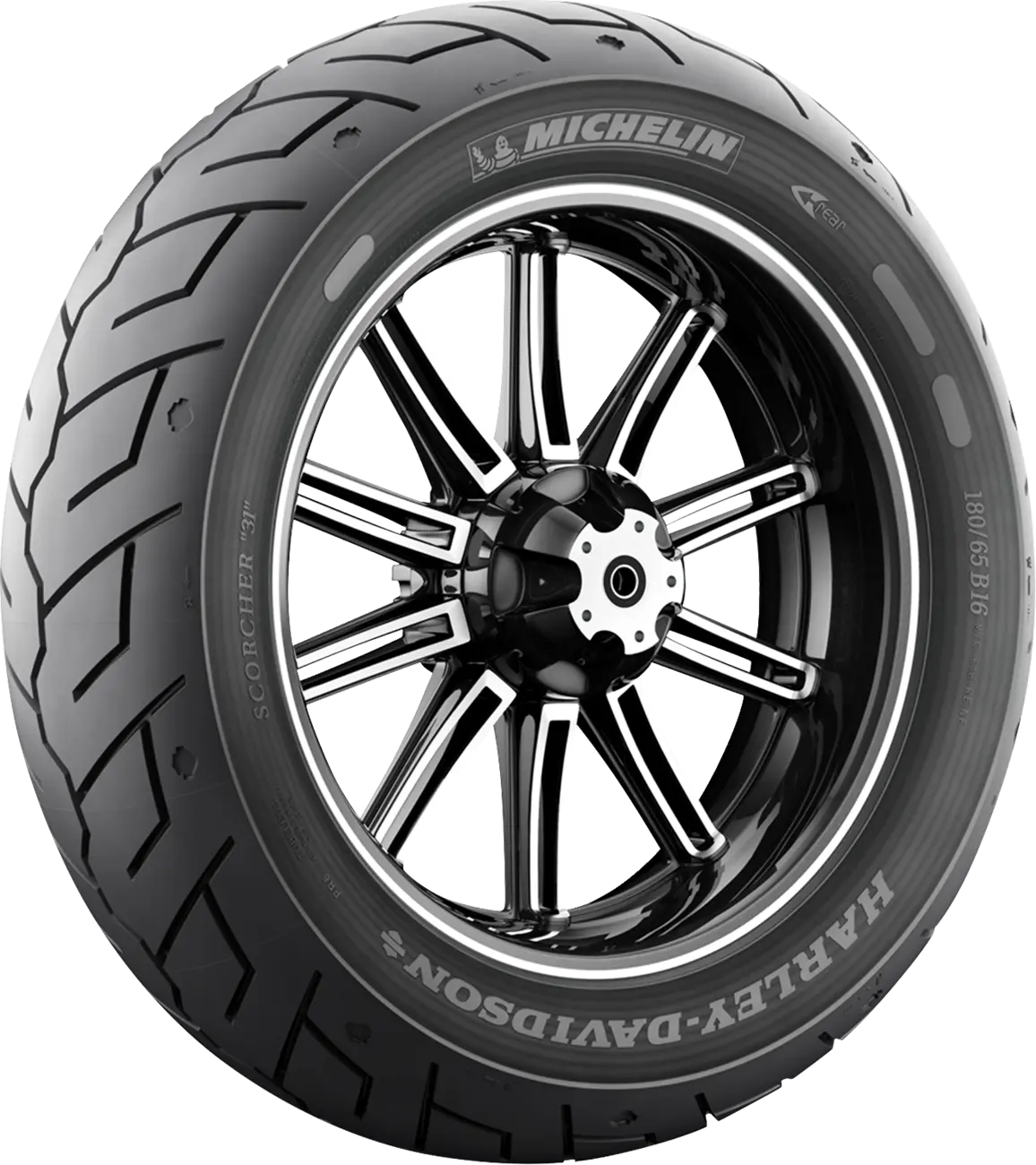 Michelin Scorcher 31 Reinforced Gatudäck (OEM) bak bild 2 PMMEDIA:cb22fbde2c3e82fd
