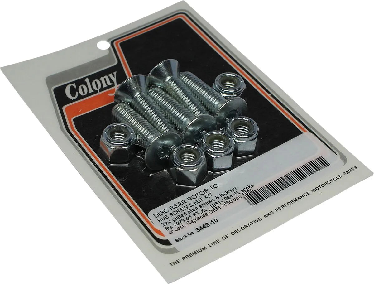 COLONY Skruv- och Mutterkit till Bakre Bromsskiva bild 1 PMMEDIA:e861922f424b2de2