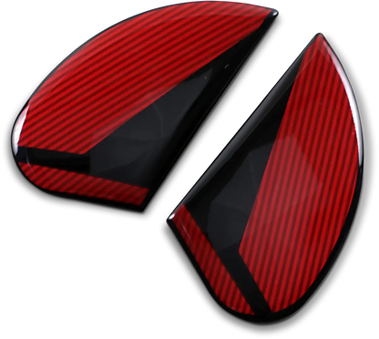 ICON Airform™ hjälmsidor i röd Conflux bild 1 PMMEDIA:f9177348d7a776ce