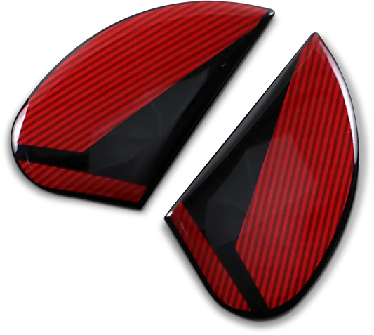 ICON Airform™ hjälmsidor i röd Conflux bild 1 PMMEDIA:f9177348d7a776ce