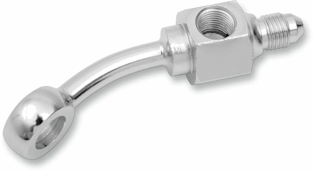 Drag Specialties Chrome Steel Banjo Fitting Tillbehör bromsledningar bild 2 PMMEDIA:a8d45ff6614d484d