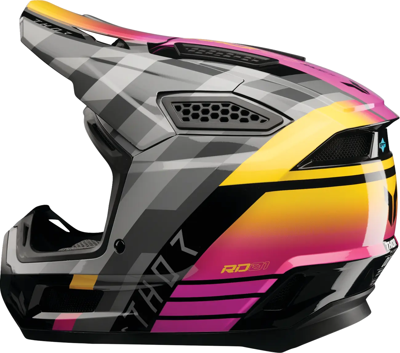Thor Fleet Camber Offroadhjälm integral vuxen bild 5 PMMEDIA:cccac56d588bf431