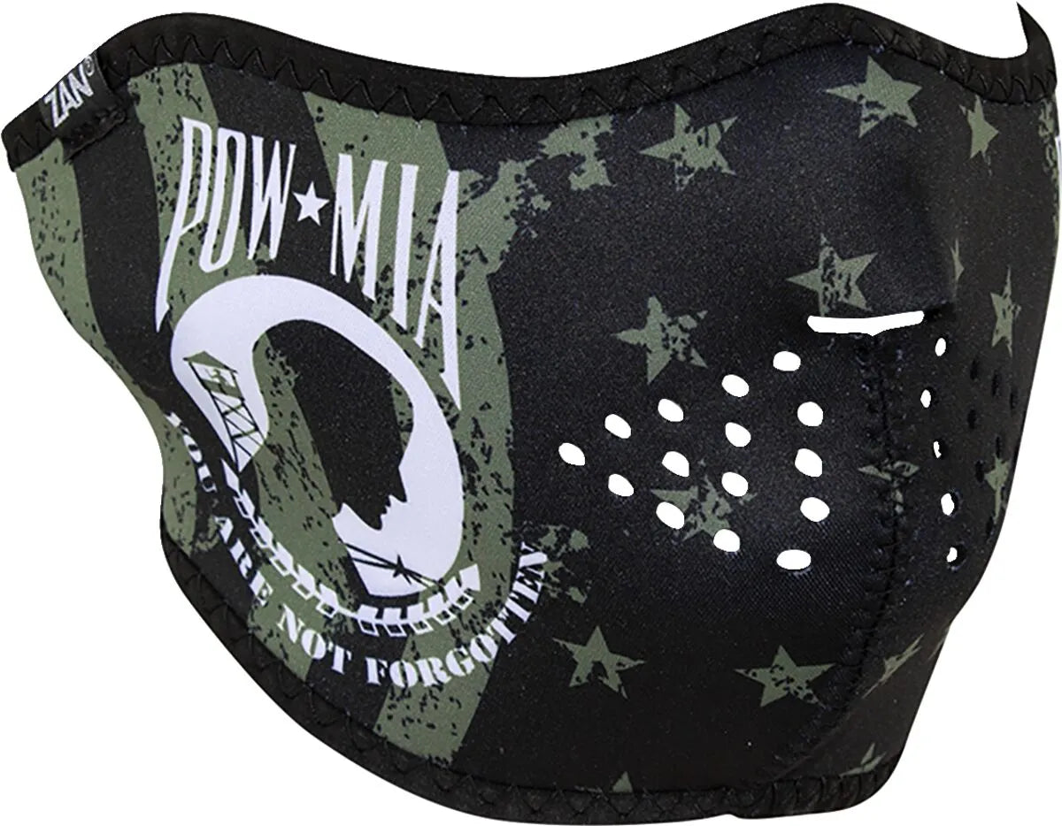 ZAN HEADGEAR Neopren Halvansiktsmask POW MIA FLAG bild 1 PMMEDIA:02d7c61a0e89db85