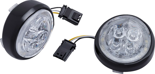 Ciro LED Fang® Front Signal Light Inserts with Bezel Tillbehör belysning bild 1 PMMEDIA:bd1036e0d402eff3