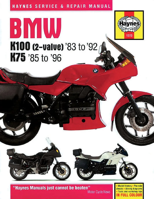 HAYNES Reparationsmanual BMW K100 + 75 bild 1 PMMEDIA:9ae073cb3172b6d5