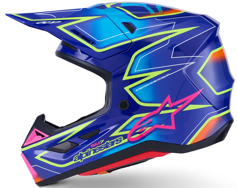 Alpinestars(Mx) S-M7 Cast Offroadhjälm integral vuxen bild 2 PMMEDIA:8b63d27ca9c099d5