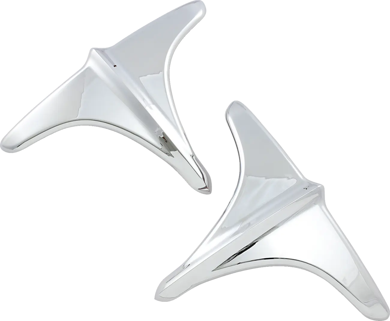 KURYAKYN Bakskärm Accent Leading Edge krom bild 1 PMMEDIA:b70e9d515617ef03