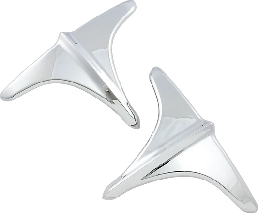 KURYAKYN Bakskärm Accent Leading Edge krom bild 1 PMMEDIA:b70e9d515617ef03