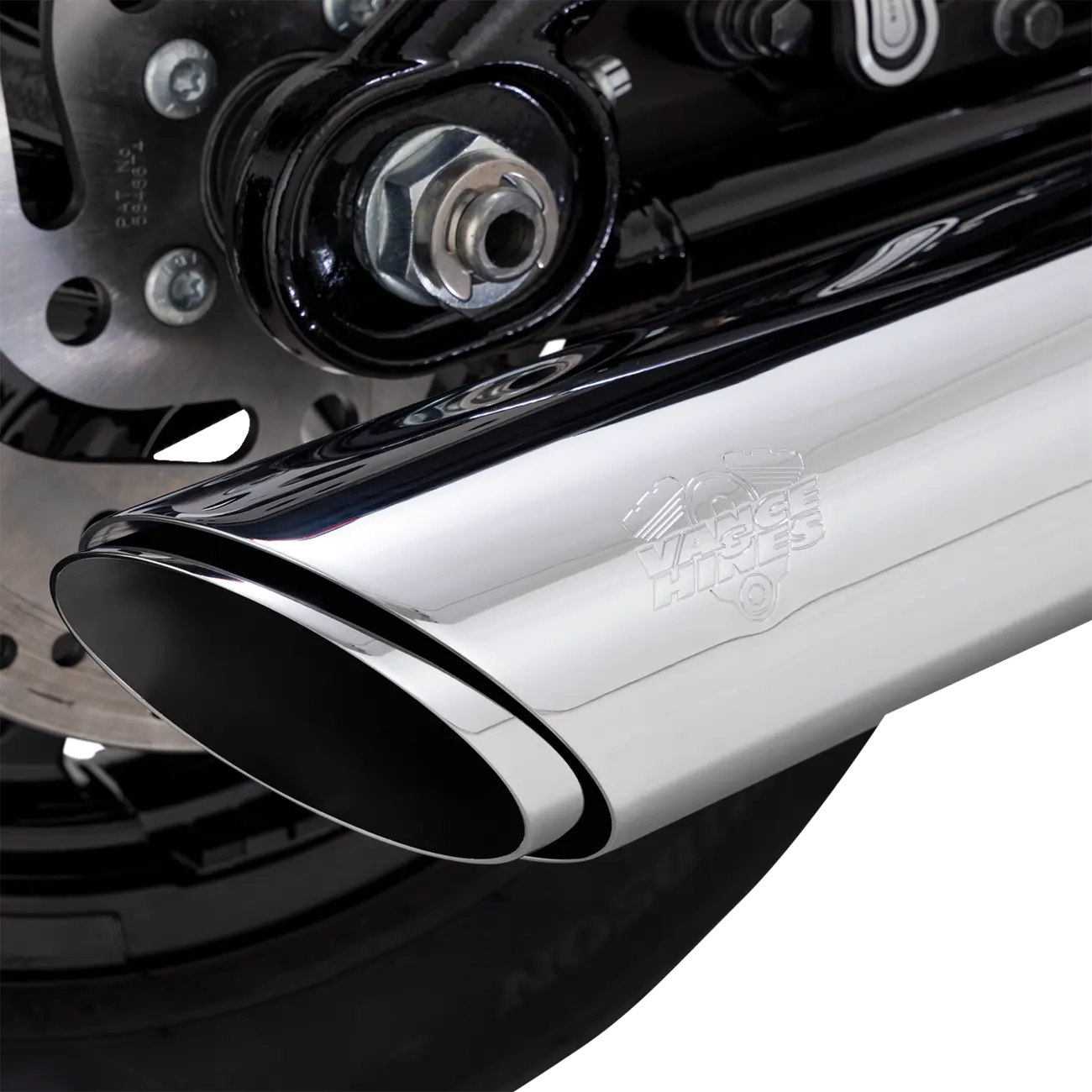 Vance Hines Twin Slash 3" Slip-On Mufflers Ljuddämpare Harley bild 5 PMMEDIA:08d3a55327fa5b20
