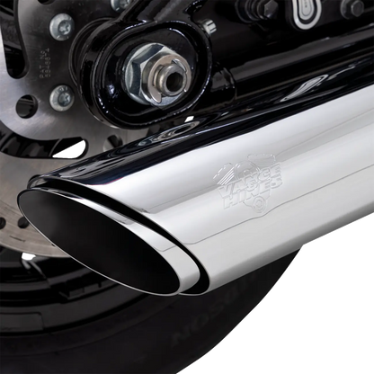 Vance Hines Twin Slash 3" Slip-On Mufflers Ljuddämpare Harley bild 5 PMMEDIA:08d3a55327fa5b20