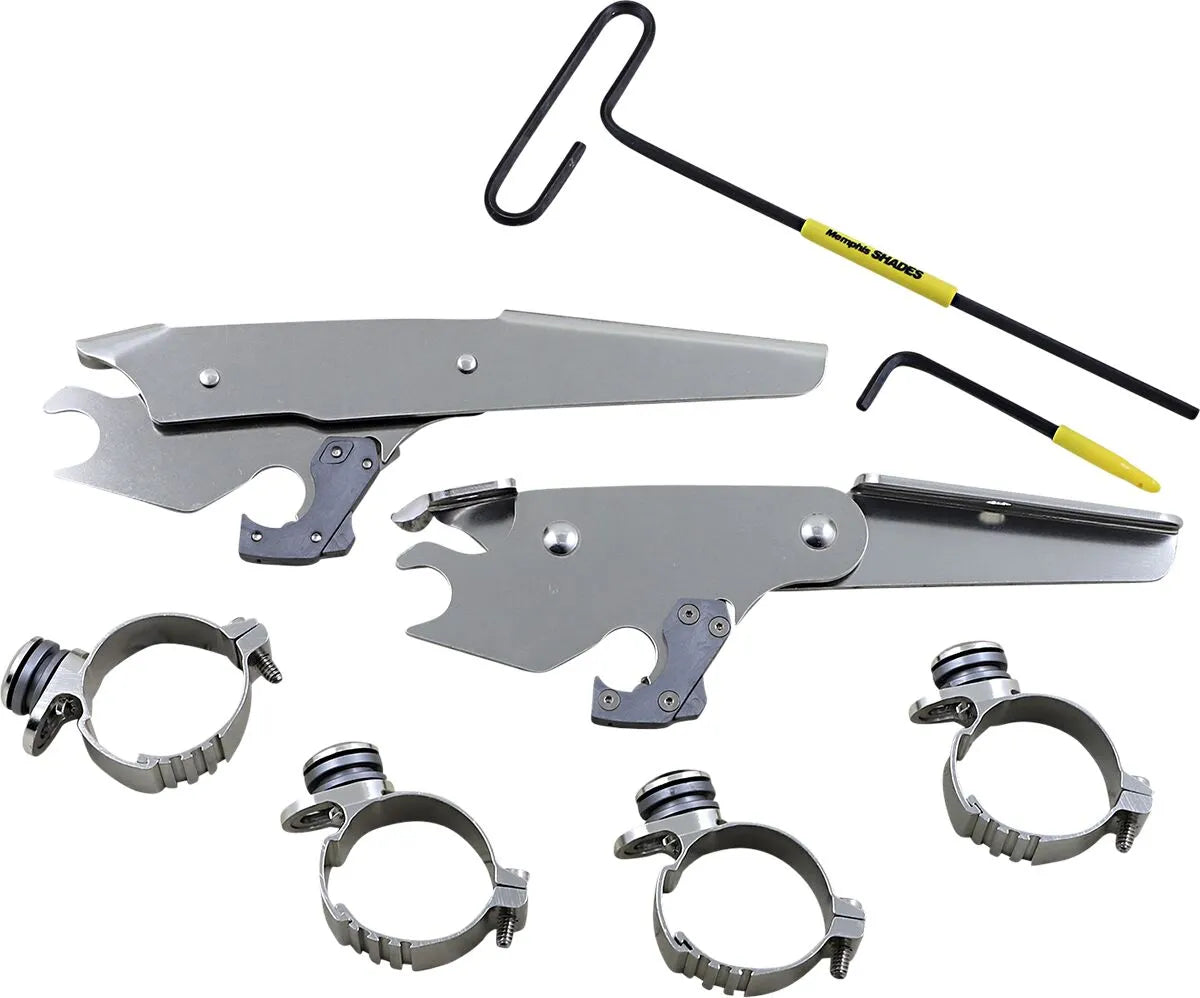 Memphis Shades Hd Batwing Fairing Trigger-Lock Mounting Kit Fästdelar & kit för vindrutor bild 3 PMMEDIA:6ac8f0a1097a4907