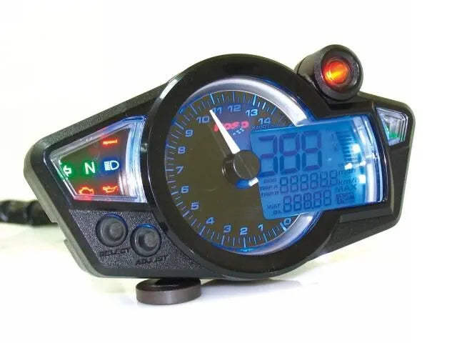 KOSO NORTH AMERICA Rx-1N GP-Style Speedometer med ABE bild 1 PMMEDIA:70fffa9cbf0d2dbe
