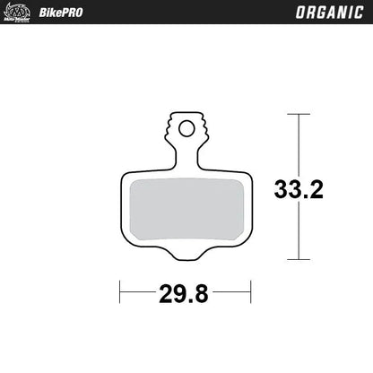 MOTO-MASTER Organic Bromsbelägg bild 1 PMMEDIA:603ff3b365acb046