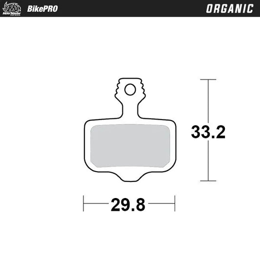 MOTO-MASTER Organic Bromsbelägg bild 1 PMMEDIA:603ff3b365acb046