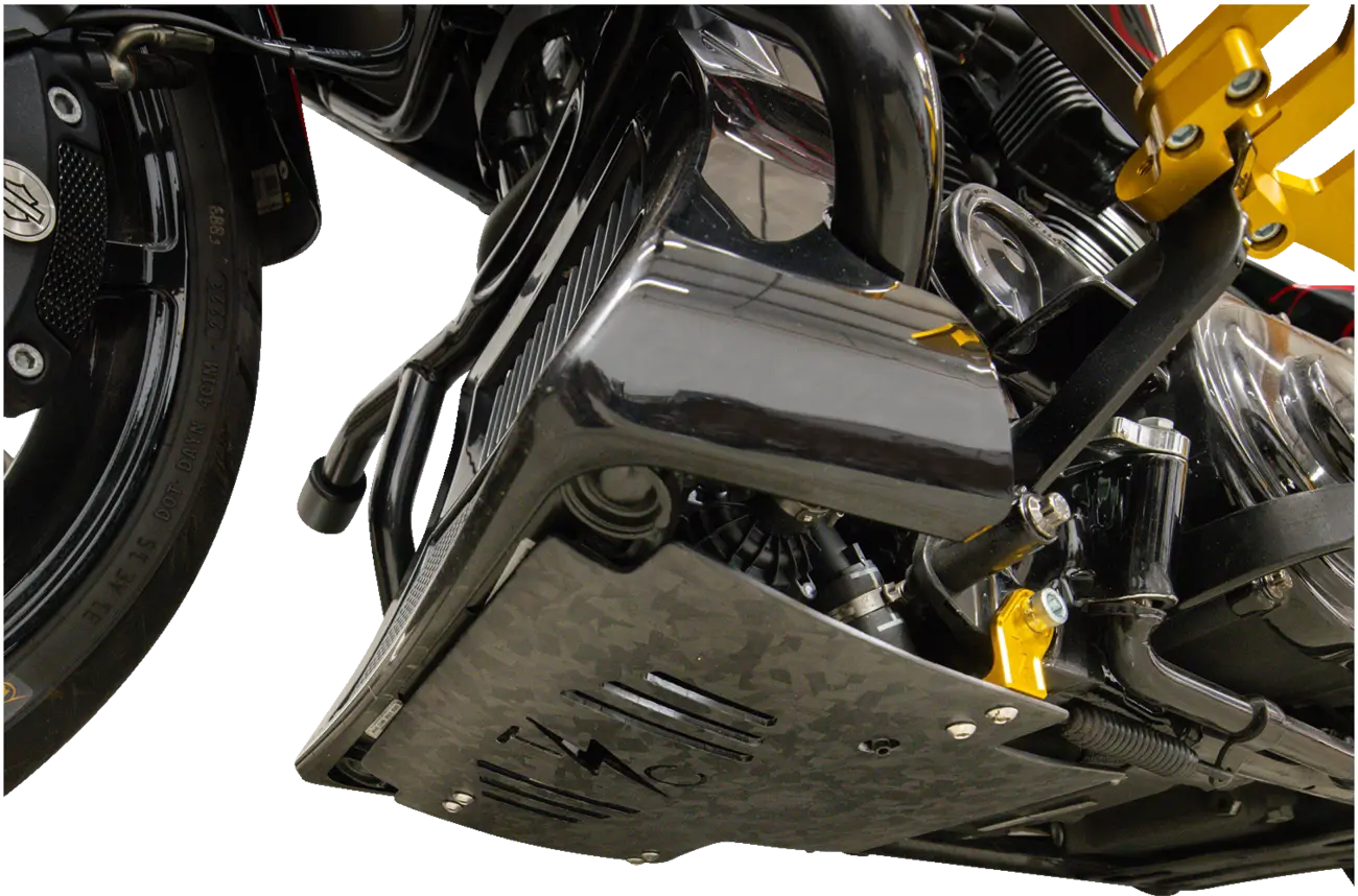 Thrashin Supply Co Forged Carbon Fiber Skid Plate Motorskydd bild 9 PMMEDIA:9728b4c6d1dab15d