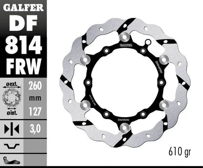 Galfer BRAKE ROTOR FLOATING WAVE GROOVED Bromsskivor offroad bild 3 PMMEDIA:2d115086a0b82d4e