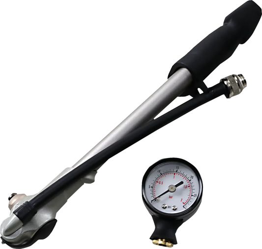 DRAG SPECIALTIES Hi-Pressure Shock Pump med tryckmätare bild 1 PMMEDIA:4e78998009bcb914
