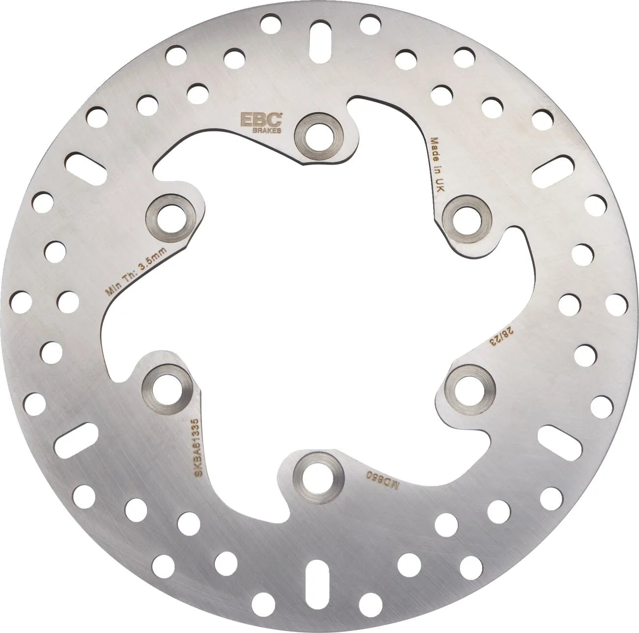 EBC Bromsskiva X Series fram, flytande, sporthoj bild 1 PMMEDIA:ddb49509bdc61abe