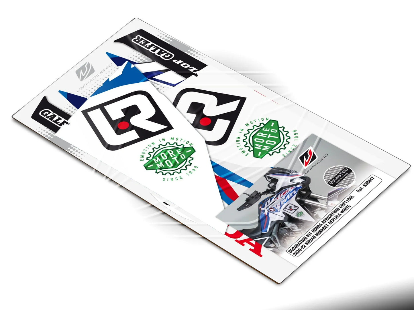 UNIRACING Dekalkit Africa Twin Replica bild 3 PMMEDIA:db54ff74973b8964