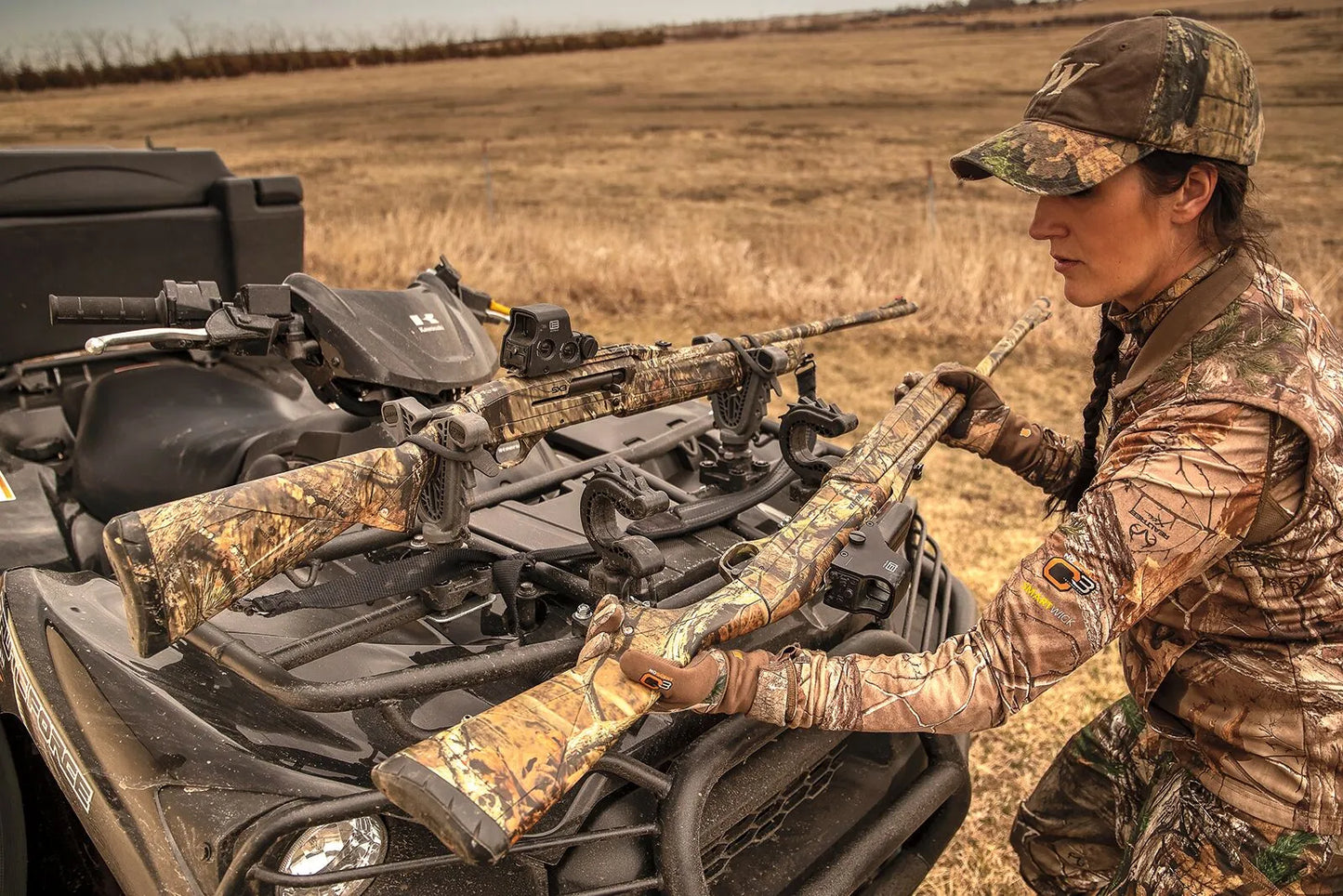 MOOSE OFFROAD FOUR WHEEL V-Grip™ Double Gun Rack bild 3 PMMEDIA:06cbcd2c5e8eb3d7