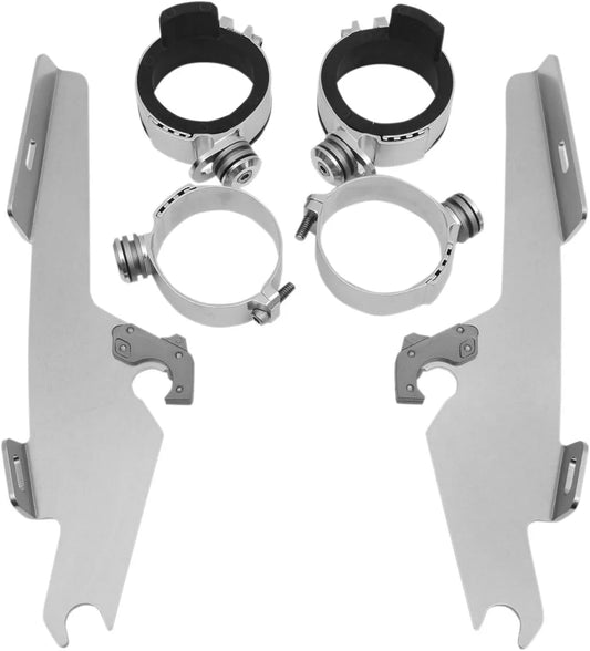 Memphis Shades Metric Windshield Trigger-Lock Complete Mount Kit Fästdelar & kit för vindrutor bild 1 PMMEDIA:81398fb4f6942fbc