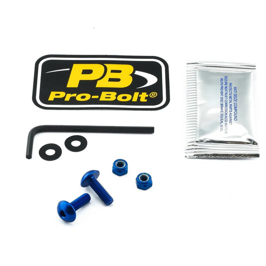 PRO BOLT Aluminium Bolt Kit för Skärmar Blå bild 1 PMMEDIA:064d77d9e8c4a4b4