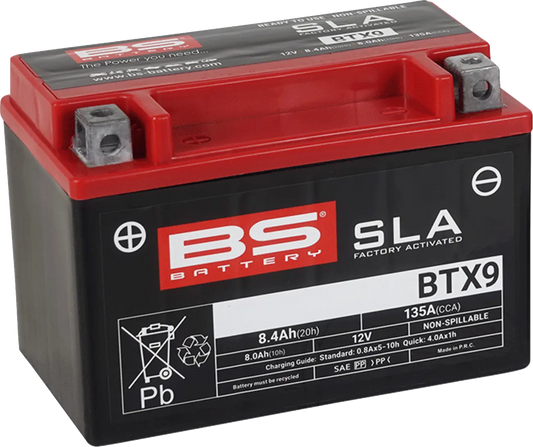 BS BATTERY BTX9 AGM Underhållsfritt Startbatteri bild 1 PMMEDIA:8f855a775644d911