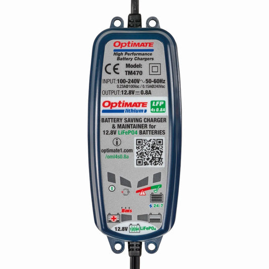 TECMATE OptiMate Lithium LFP 4s 0,8 A Batteriladdare bild 1 PMMEDIA:47dc3ce66d6af6eb