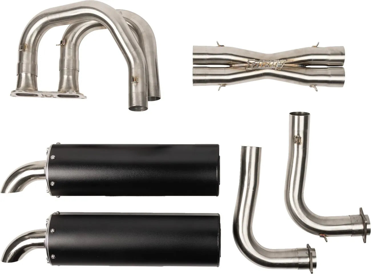 Trinity Racing Full Dual Exhaust System Kompletta avgassystem bild 6 PMMEDIA:0a0f56f1dabbc0ba