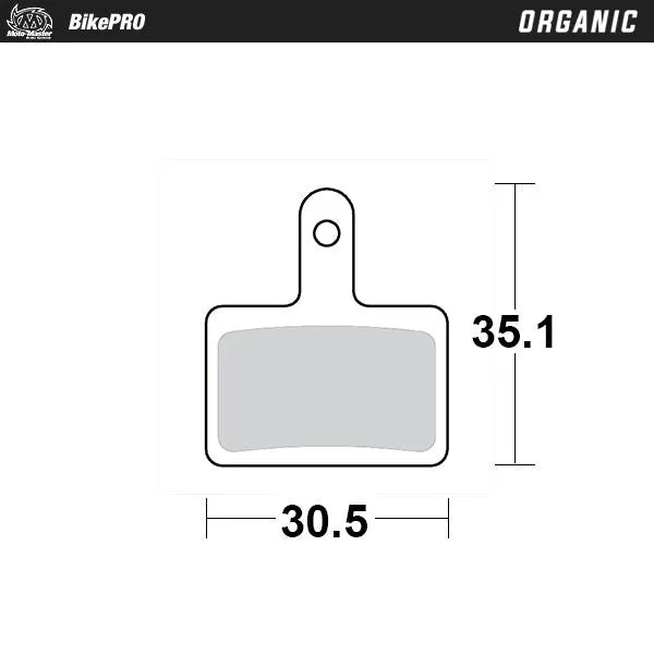 MOTO-MASTER Organiska Bromsklossar bild 1 PMMEDIA:d94d9c9bbf876b5a