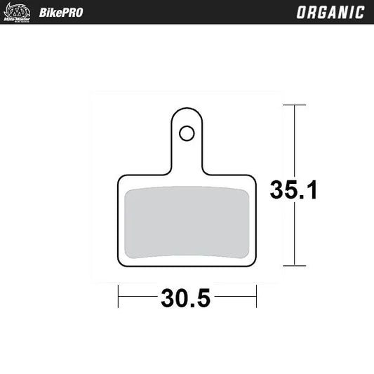 MOTO-MASTER Organiska Bromsklossar bild 1 PMMEDIA:d94d9c9bbf876b5a